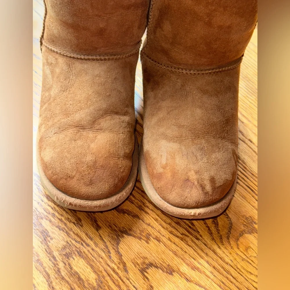 UGG Brown Shearling-Lined Boots size 7 - Picture 3 of 11